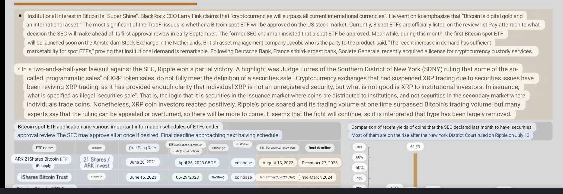 Mirae Asset doc mention xrp case Translated above