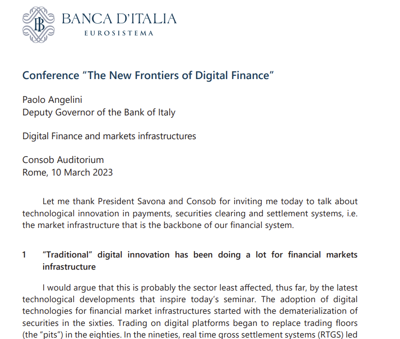 “The New Frontiers of Digital Finance”