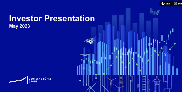 Deutsche Borse Group - Further expansion into new asset classes (e.g. Crypto Finance, 360X) and ramp-up of digital / tech investments (e.g. next-generation digital post-trade platform D7).