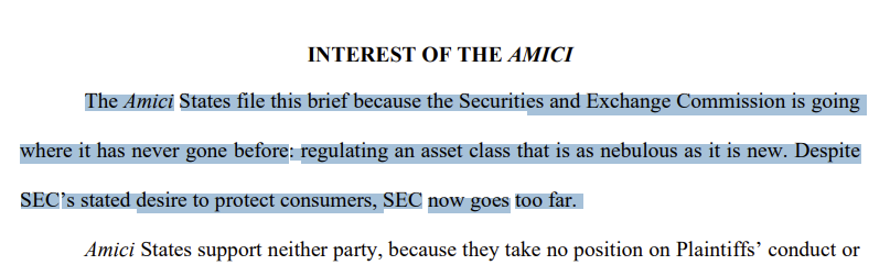 Citizens are Suing the SEC for being harsh with crypto